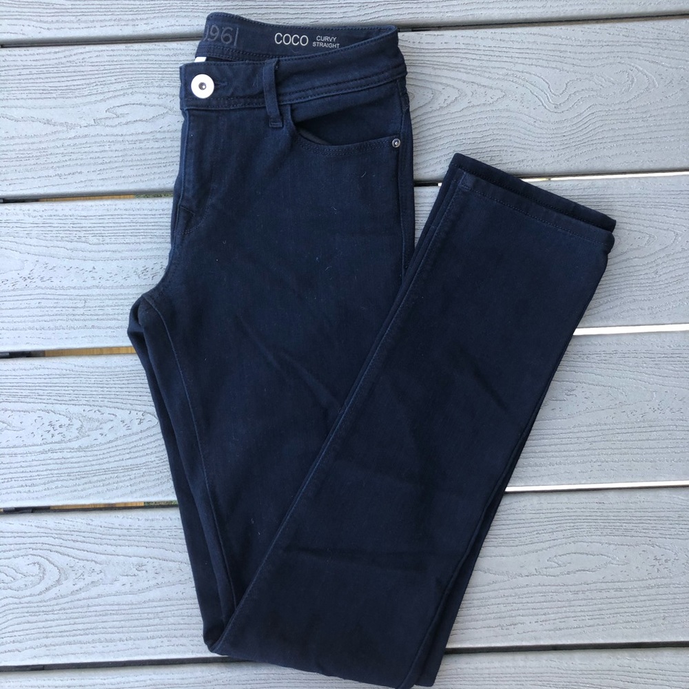 DL1961 curvy straight jeans